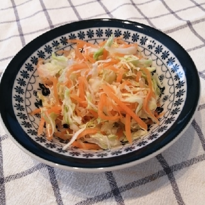 マヨネーズなしでも十分おいしいですね♪さっぱりしていて、野菜の自然な甘みが感じられてとってもおいしかったです☆